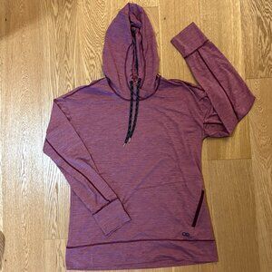 Outdoor Research Long-sleeved Hoodie - Pink - Large